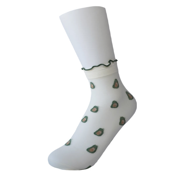 Fruity Glass Silk Lace Avacado