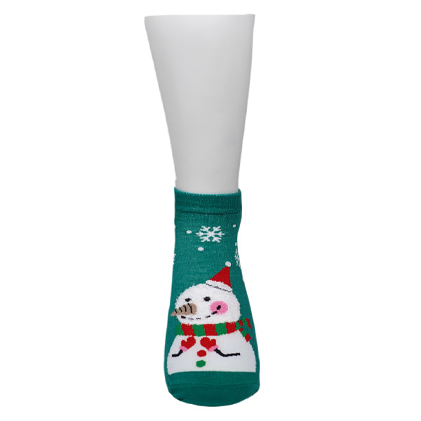 Christmas Funky Snowflakes Snowman