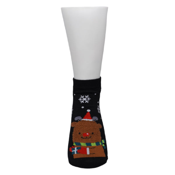 Christmas Funky Snowflakes Deer