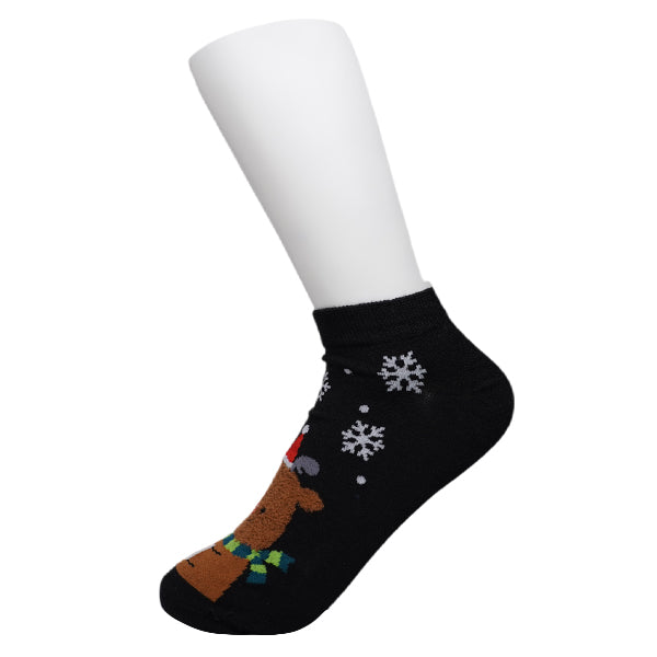 Christmas Funky Snowflakes Deer