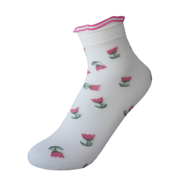 Fruity Glass Silk Lace Rose