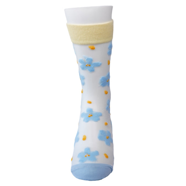 Floral Glass Silk Lace Chrysanthemum