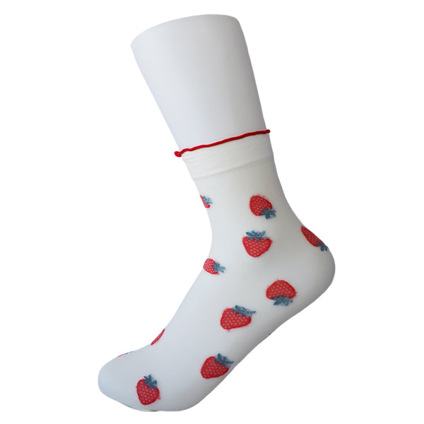Fruity Glass Silk Lace Strawberry