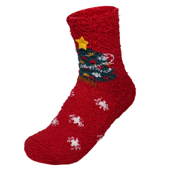 Christmas Fuzzy 3D Xmas Tree and snowflakes