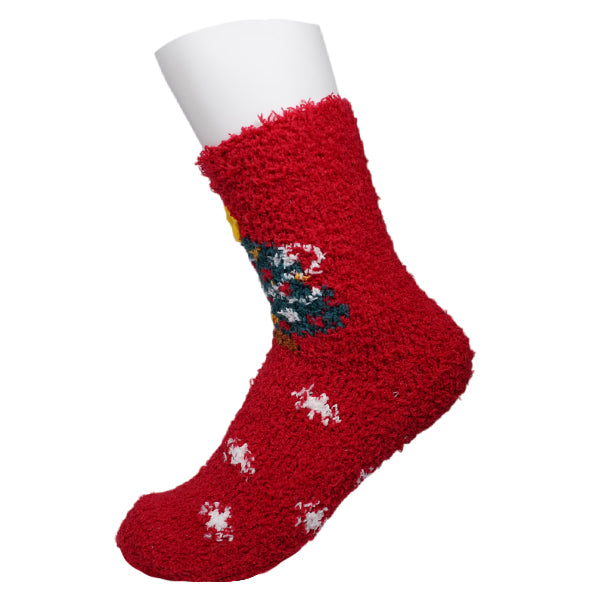 Christmas Fuzzy 3D Xmas Tree and snowflakes