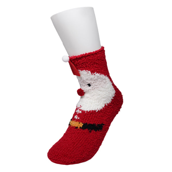 Christmas Fuzzy 3D Santa Hat