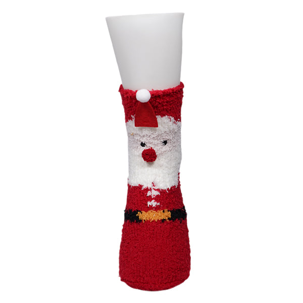 Christmas Fuzzy 3D Santa Hat