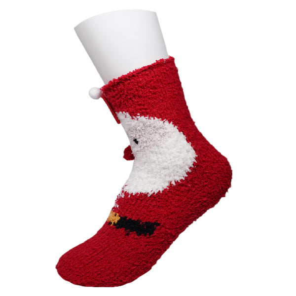 Christmas Fuzzy 3D Santa Hat