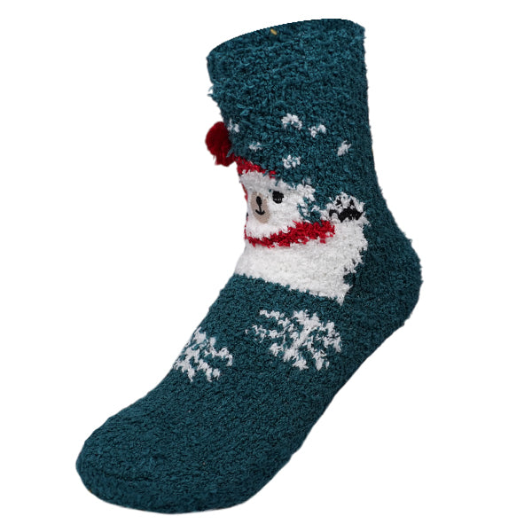 Christmas Fuzzy 3D Polar Bear
