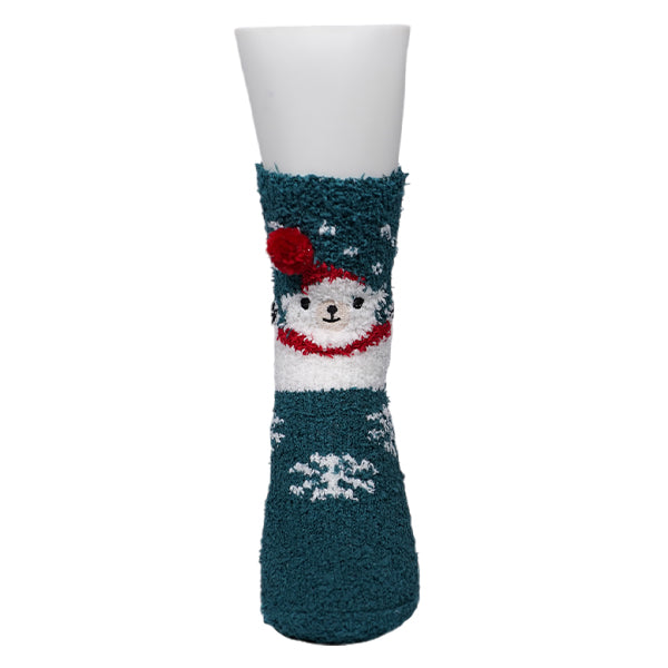 Christmas Fuzzy 3D Polar Bear
