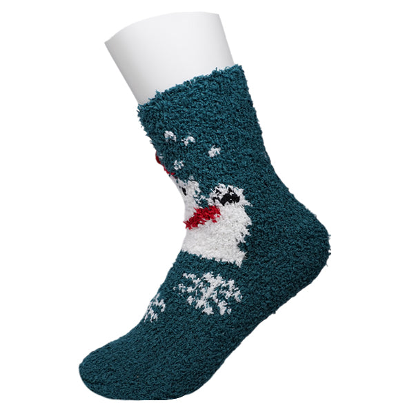 Christmas Fuzzy 3D Polar Bear