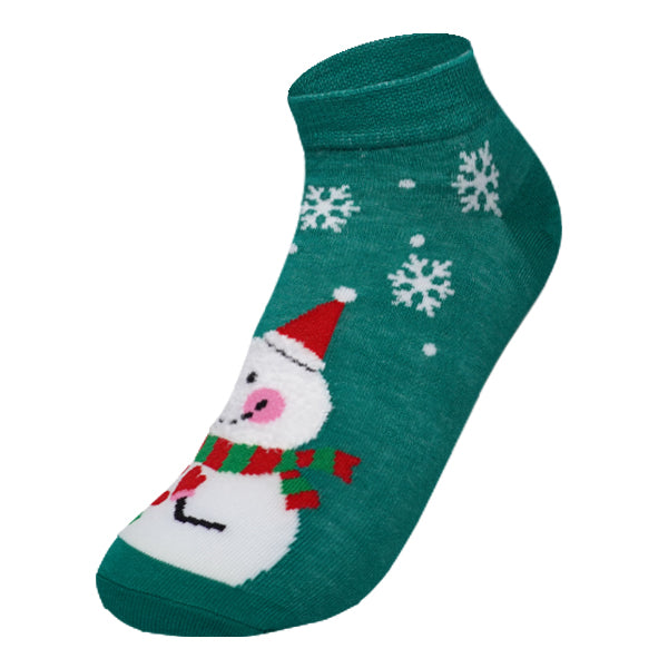 Christmas Funky Snowflakes Snowman