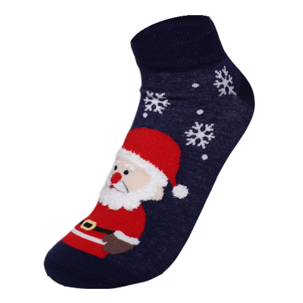 Christmas Funky Snowflakes Santa