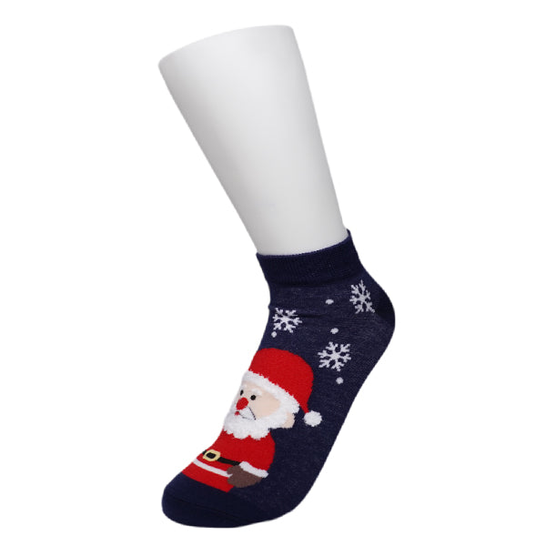 Christmas Funky Snowflakes Santa