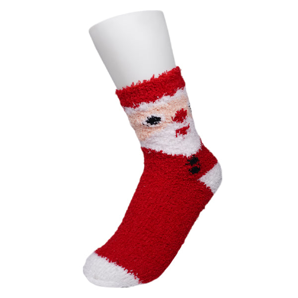 Christmas Fuzzy Santa