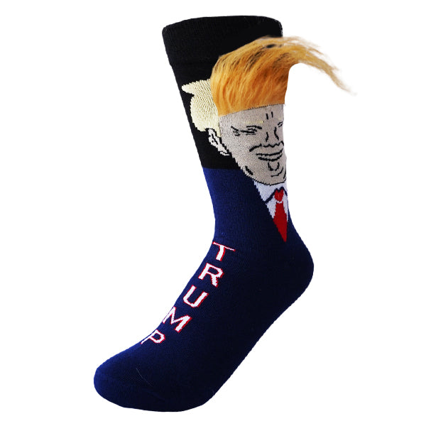 Novelty President 2024 Adjustable Red Hair